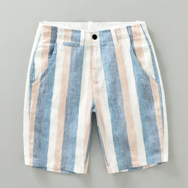 Oliver Romano 100% Linen Shorts
