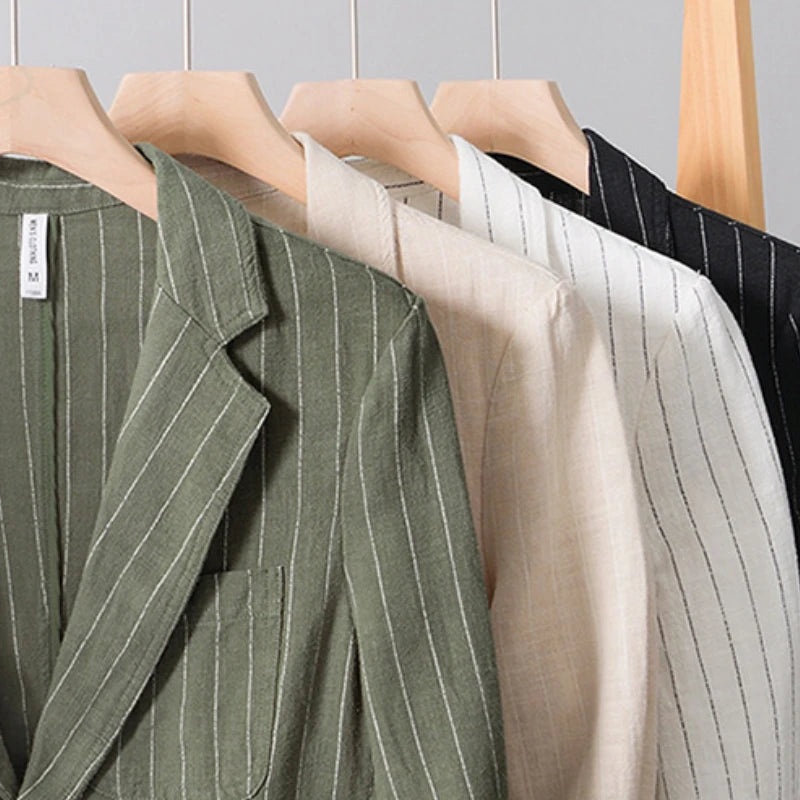 Lorenzo Premium Linen Blazer