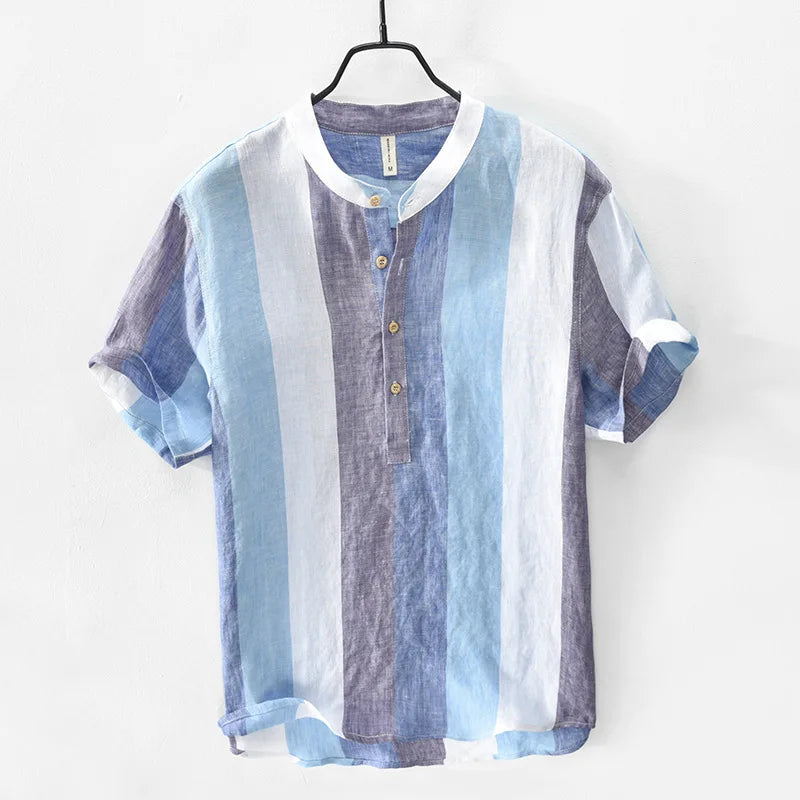 Oliver Romano Seaside 100% Linen Shirt