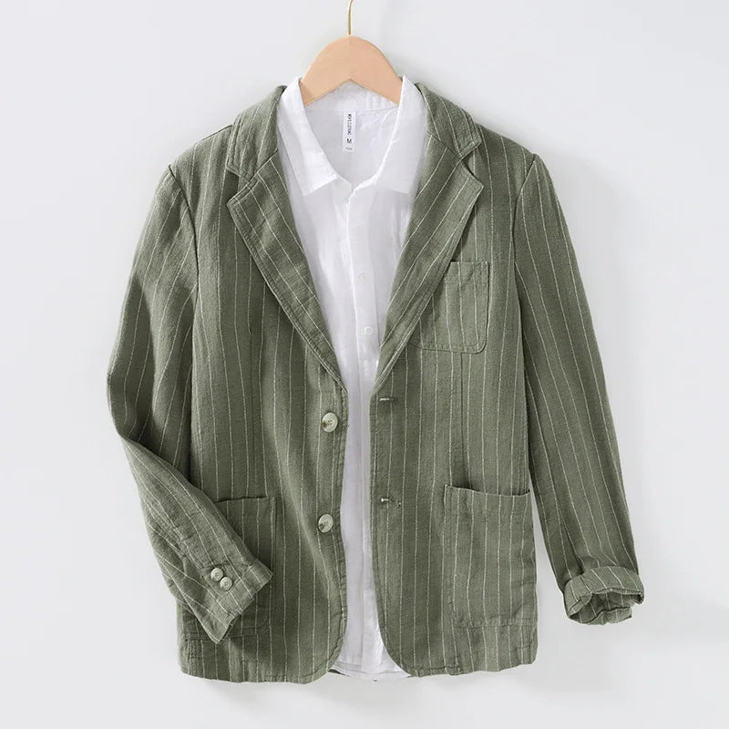 Lorenzo Premium Linen Blazer