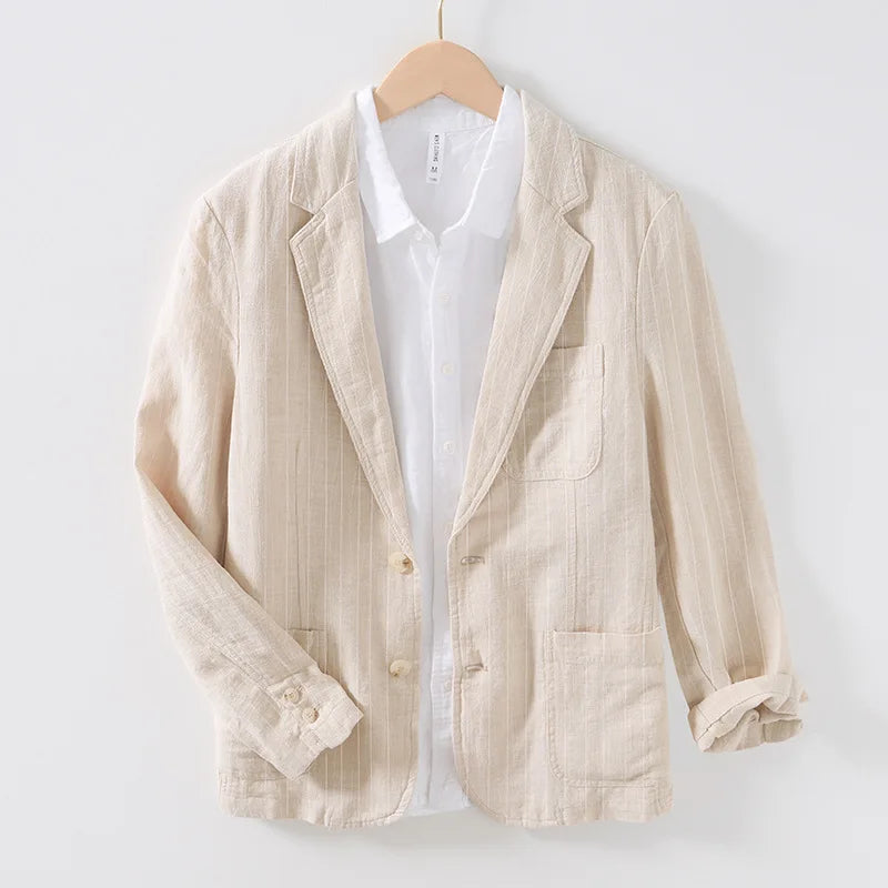 Lorenzo Premium Linen Blazer