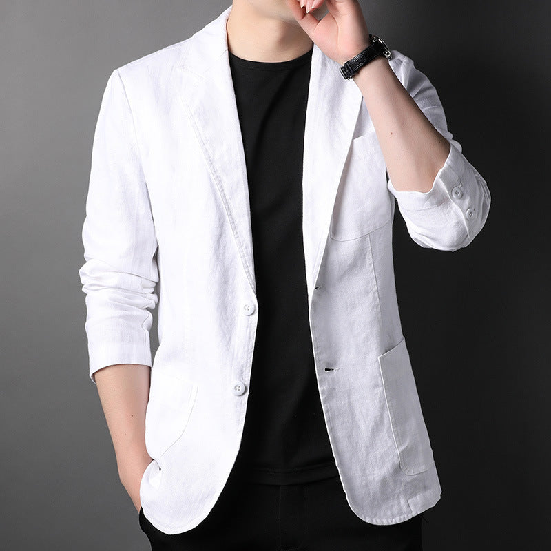Lozano Lopez Linen Blazer