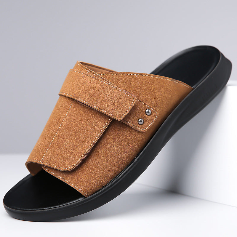 Logan Suede Slides