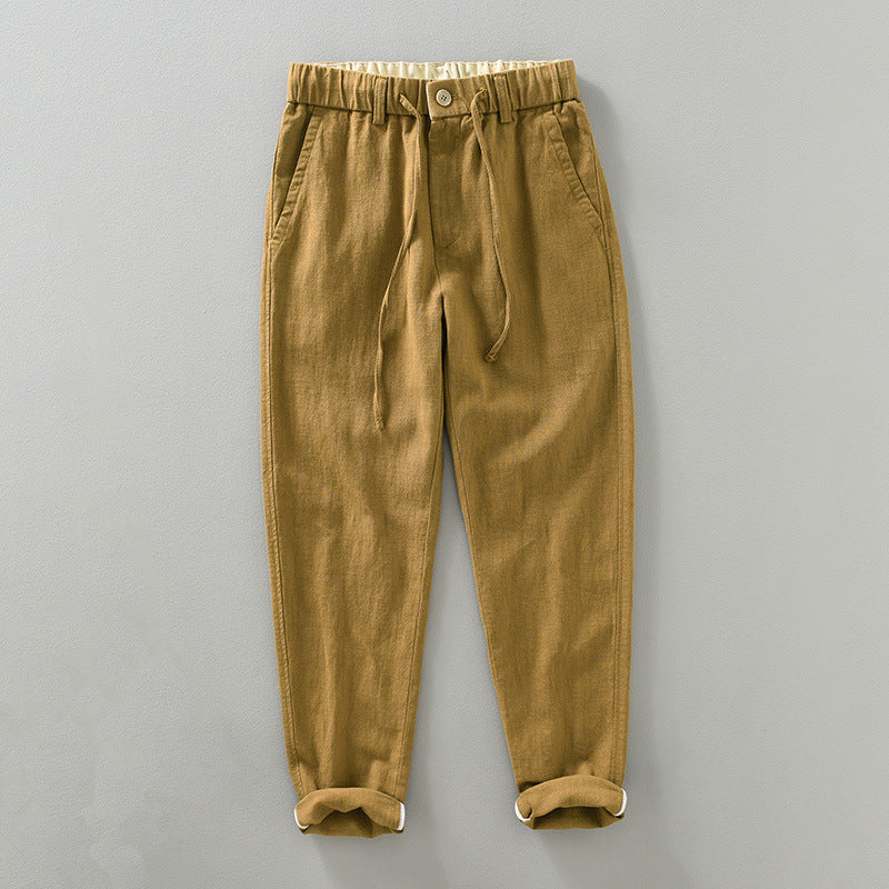 Elliot Cotton-Linen Pants