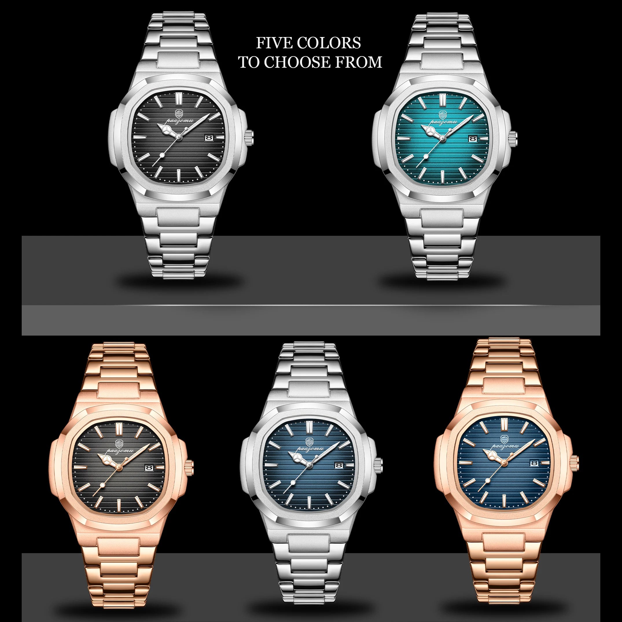 Modena d'Oro Stainless Steel Watch