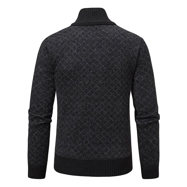 Caden Grid Knit Jacket
