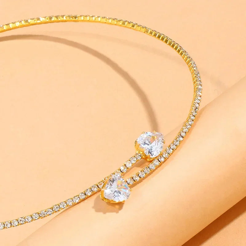 Luminous Bloom Choker Necklace