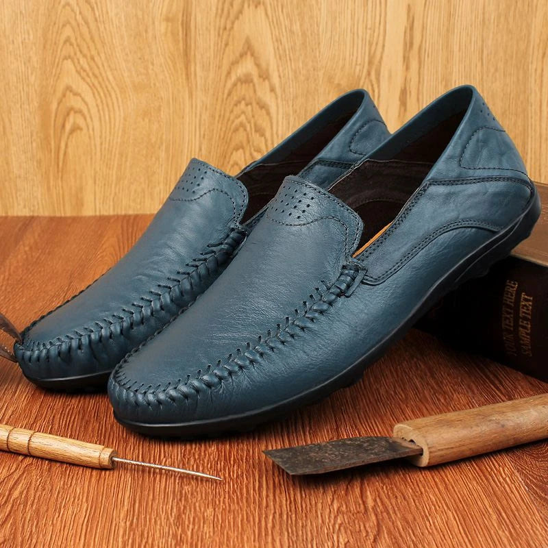 Aurelio Italian 100% Genuine Leather Loafers