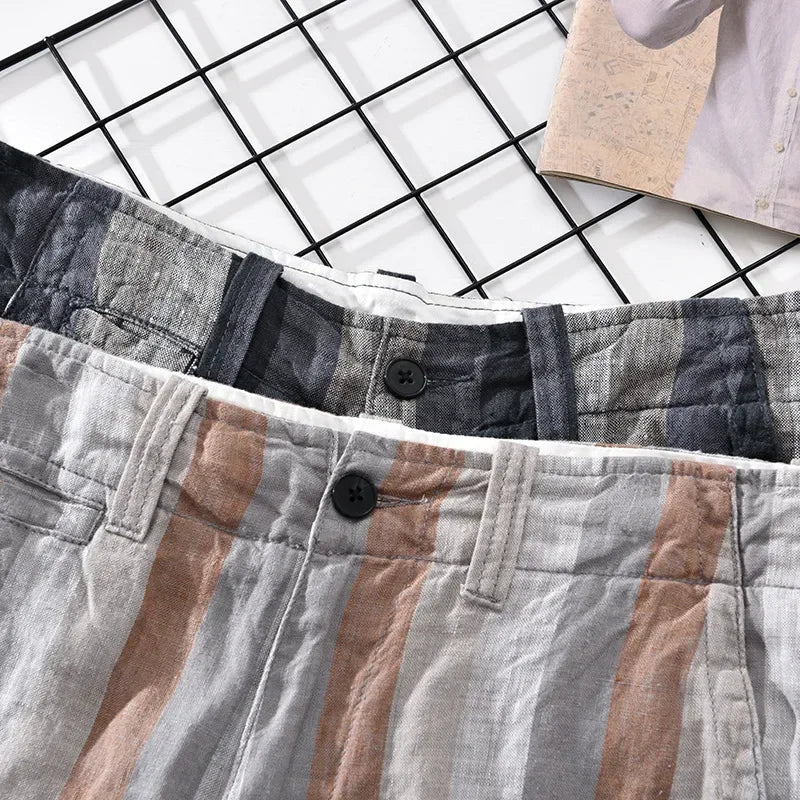 Oliver Romano 100% Linen Shorts