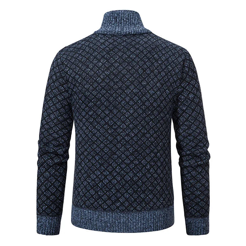 Caden Grid Knit Jacket