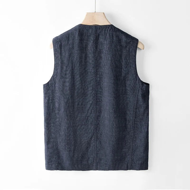 Haru Linen Vest