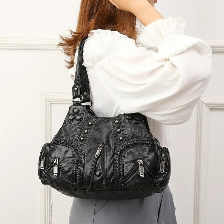 Hana Leather Boho Bag