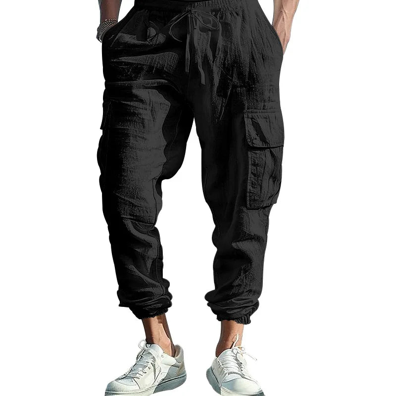 Reeve Linen Cargo Pants