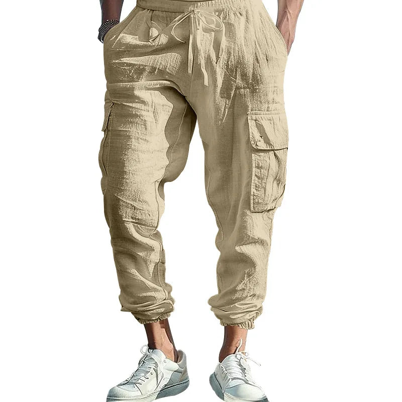 Reeve Linen Cargo Pants
