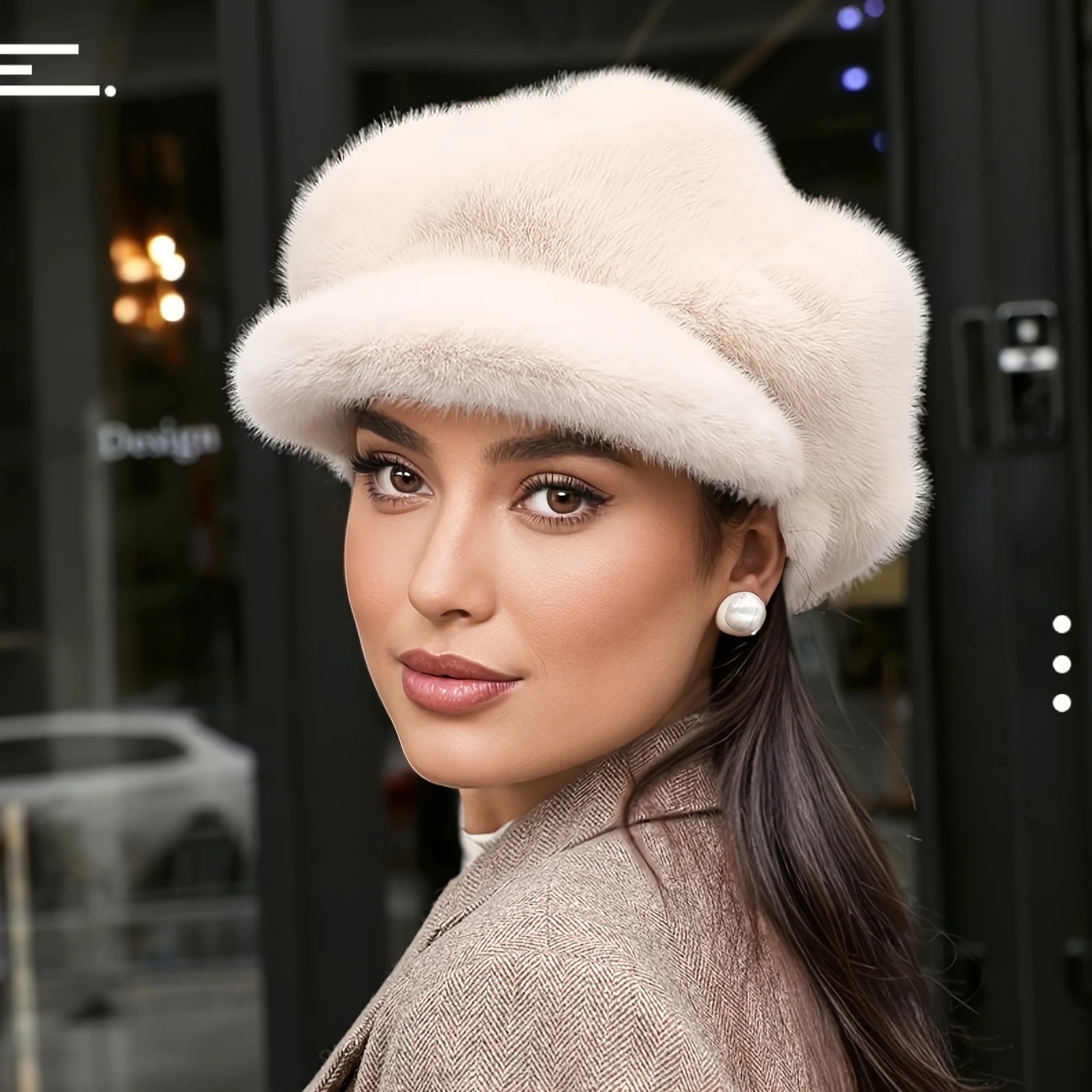 Geneve Cloud Fur Hat