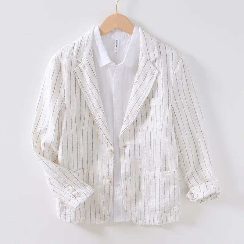 Lorenzo Premium Linen Blazer