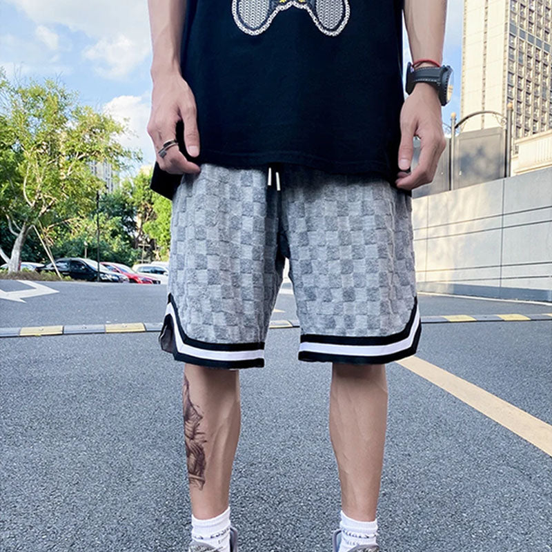 Rafael Plaid Cotton Shorts