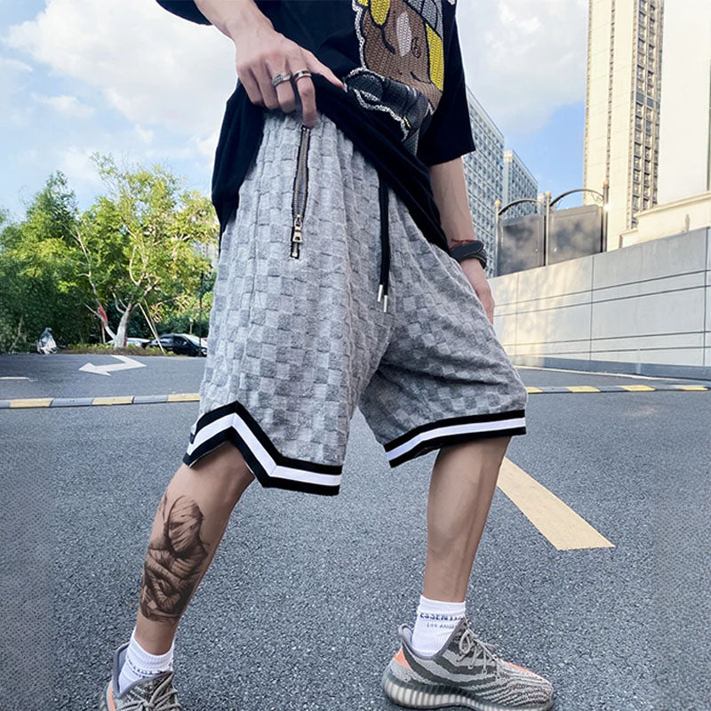 Rafael Plaid Cotton Shorts