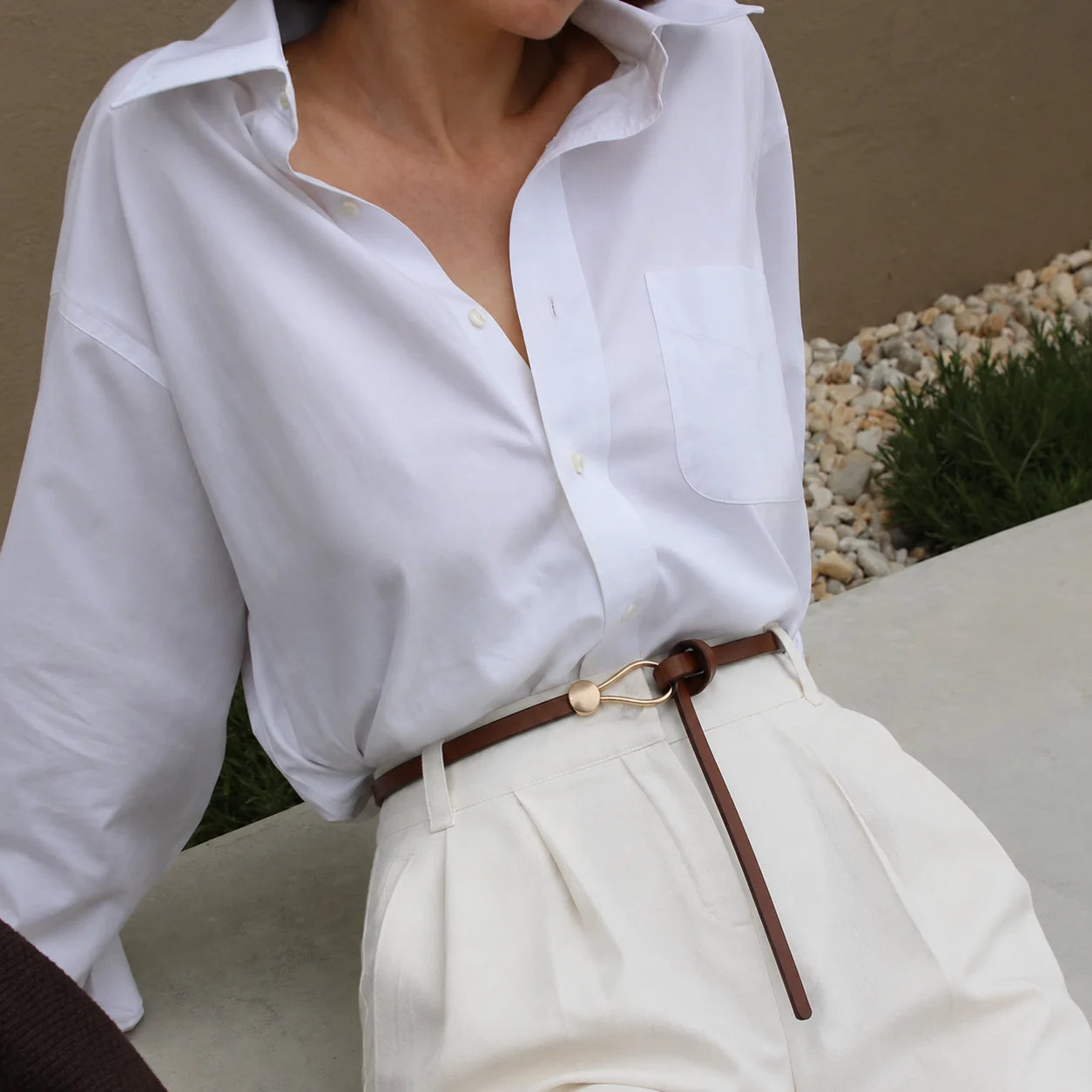 La Marélie Luxurious Leather Belt
