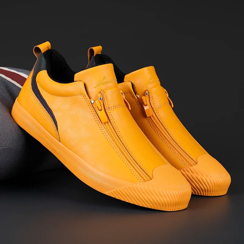 ANDRE CÉZAR GENUINE LEATHER SNEAKERS