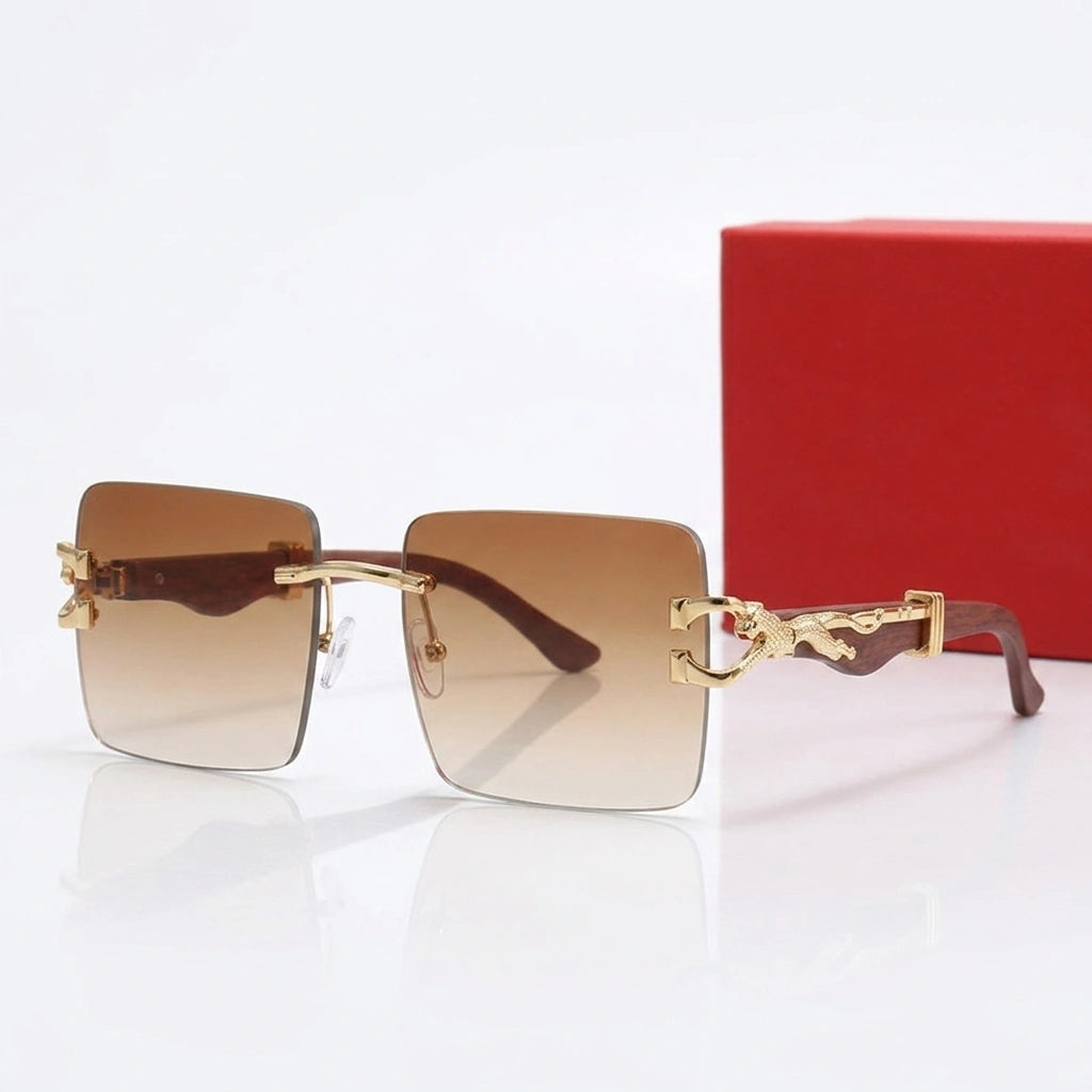 Solène Rimless Sunglasses