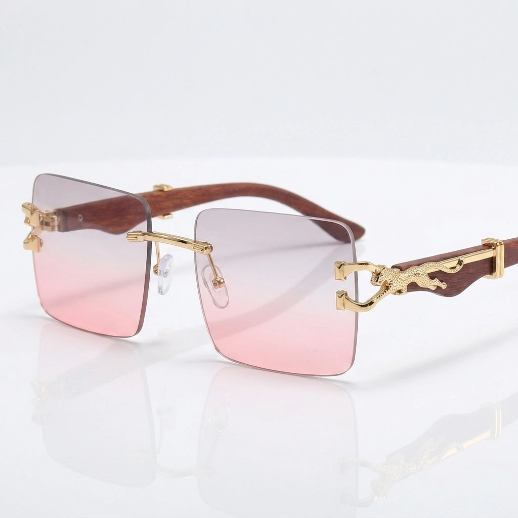 Solène Rimless Sunglasses