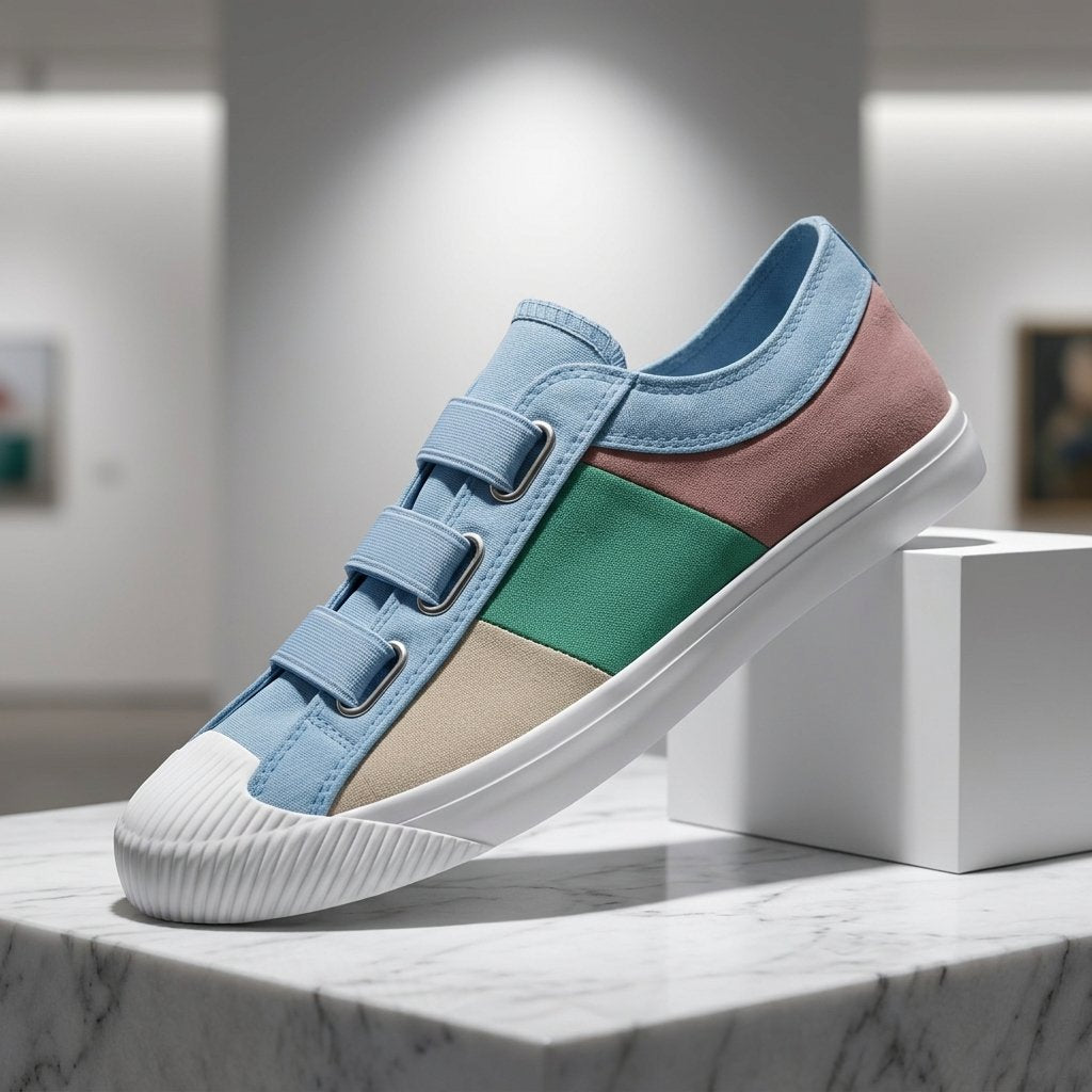Monet Canvas Sneakers