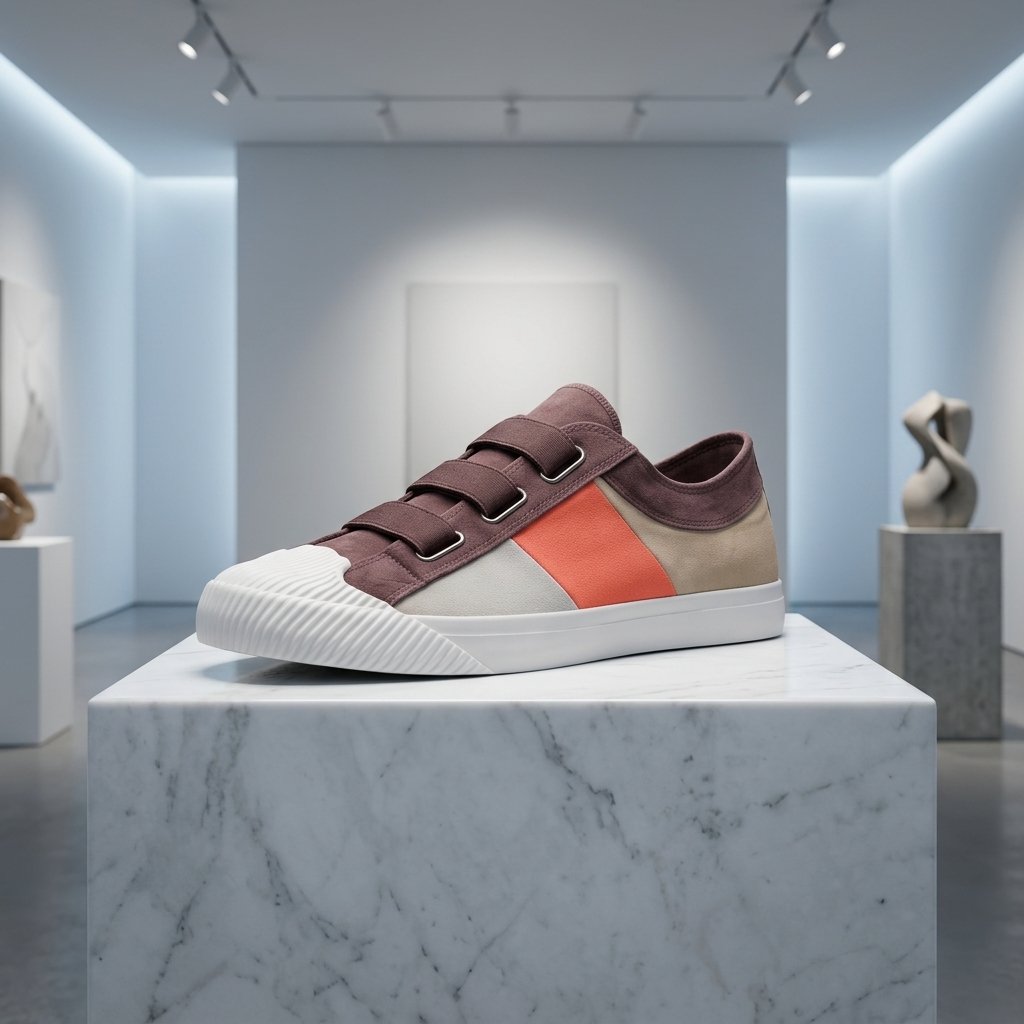 Monet Canvas Sneakers