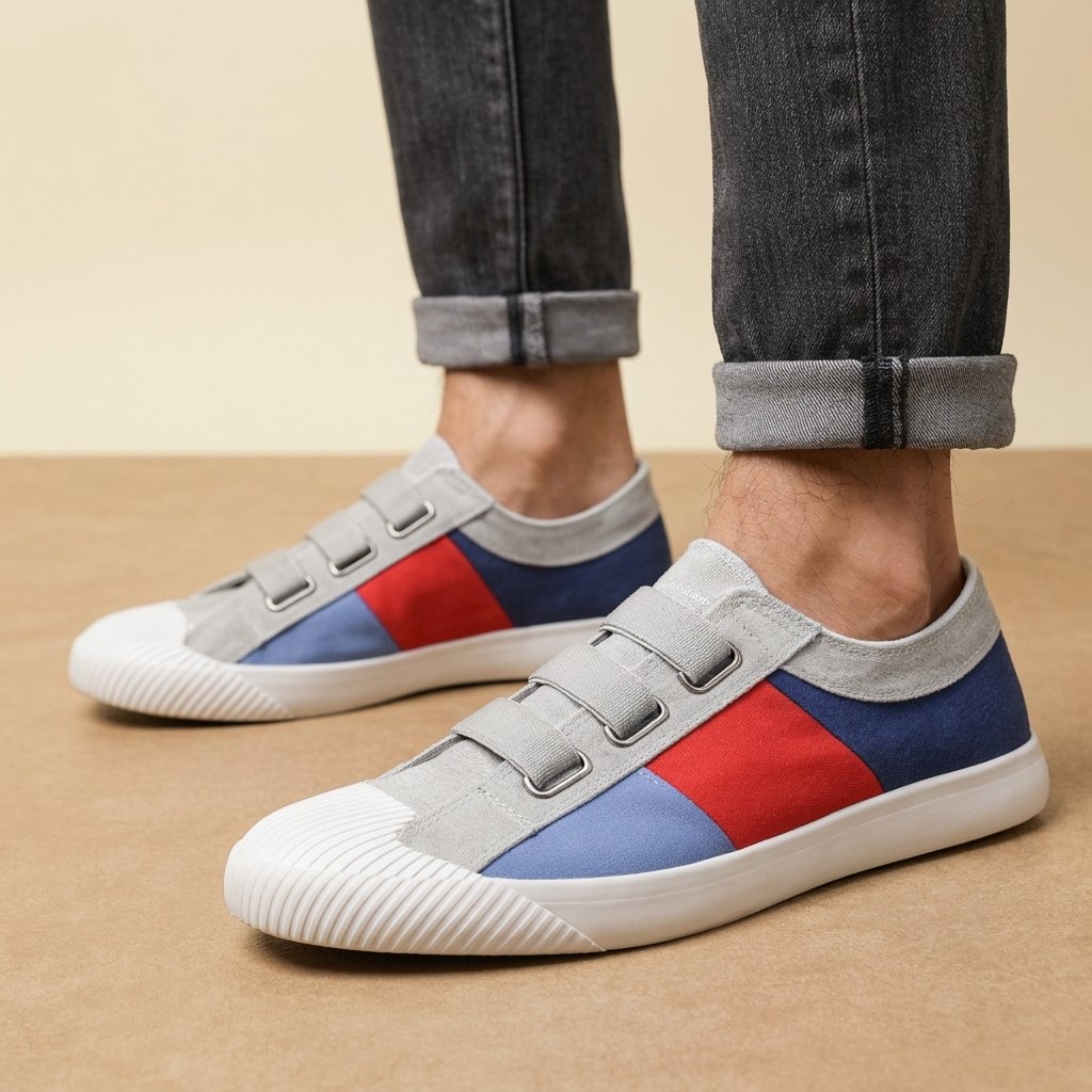 Monet Canvas Sneakers