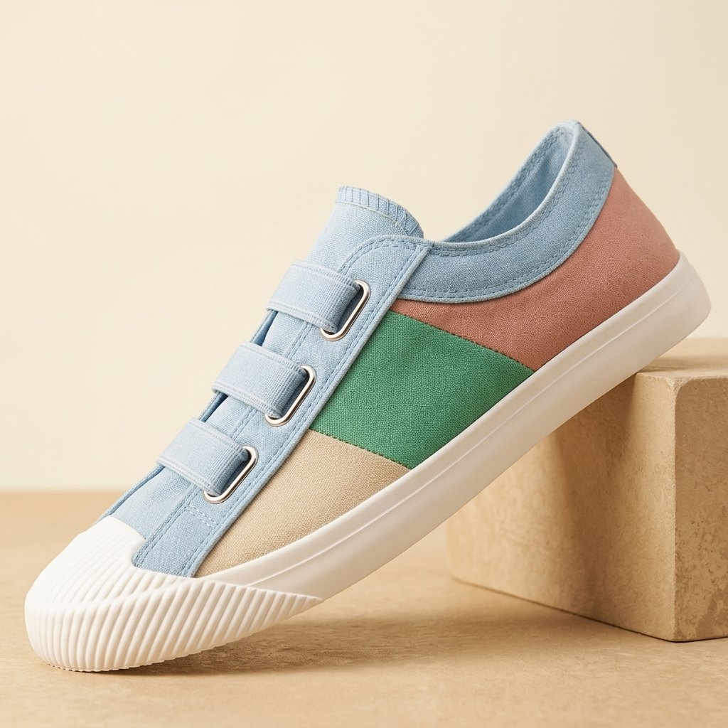 Monet Canvas Sneakers