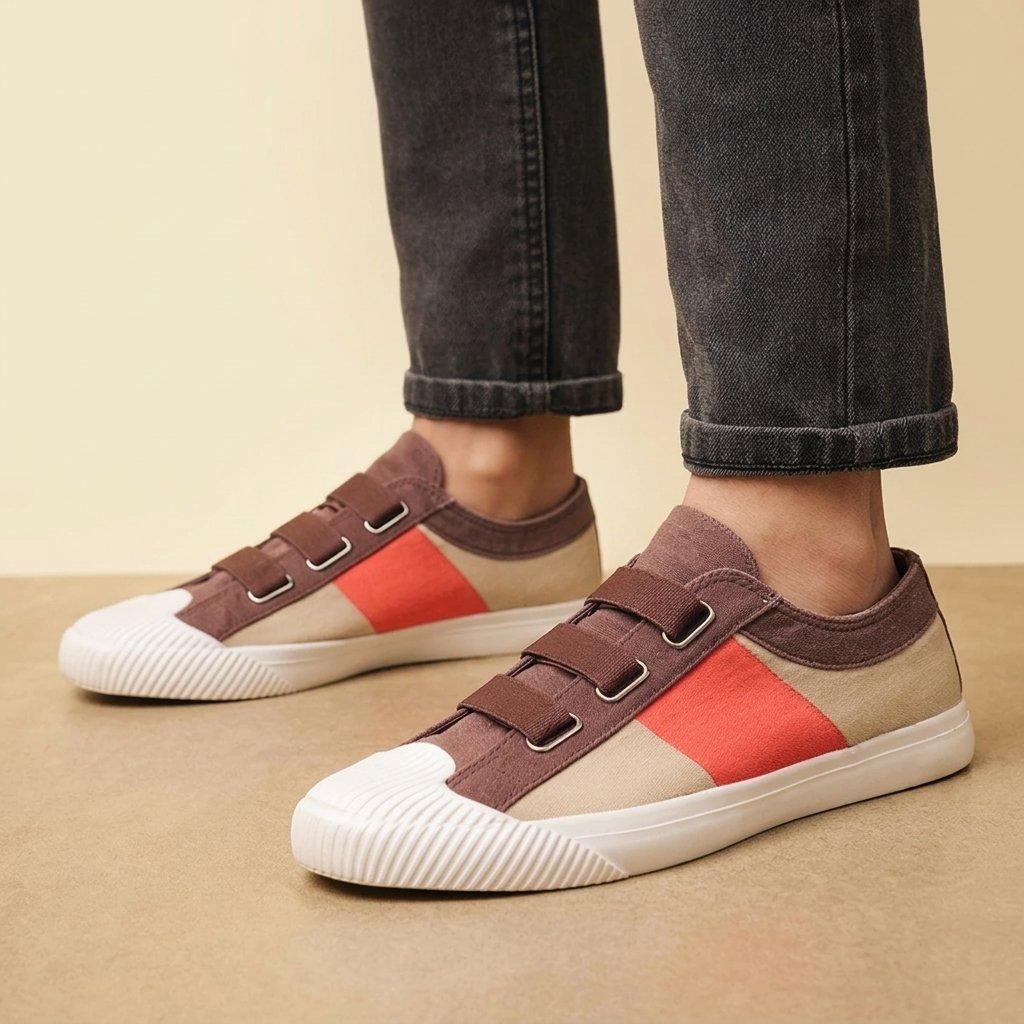 Monet Canvas Sneakers