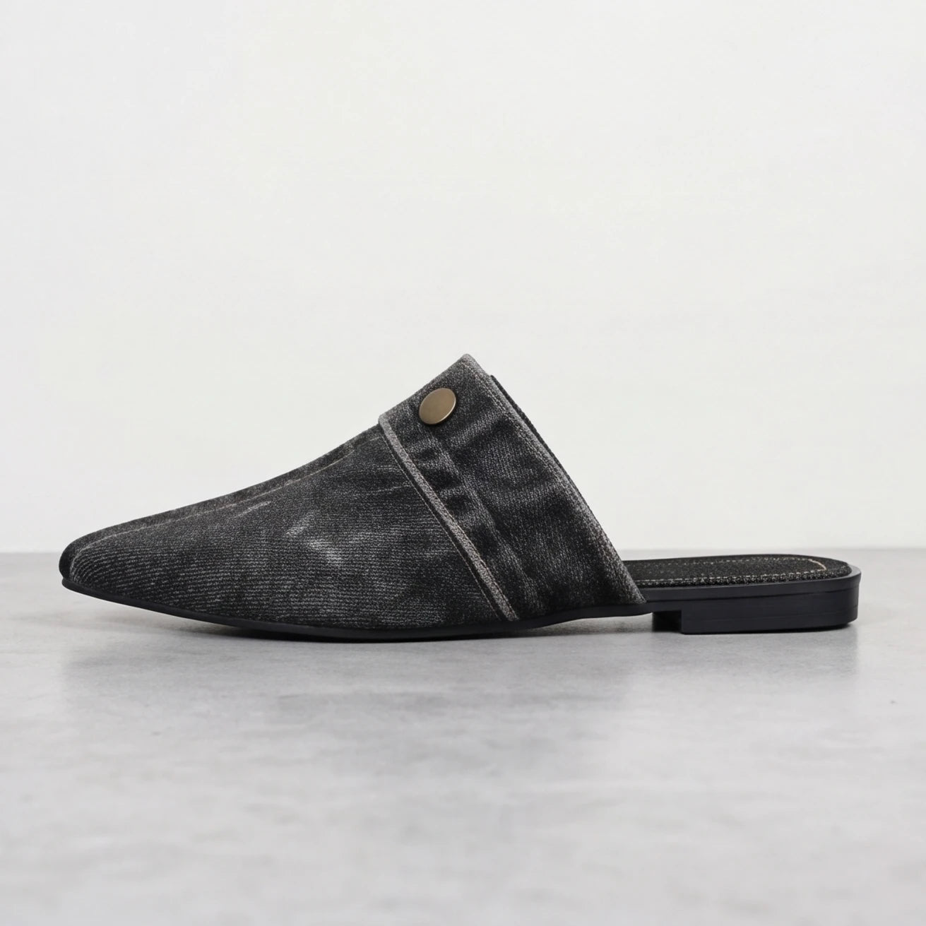 Doja Denim Slip-On Mule