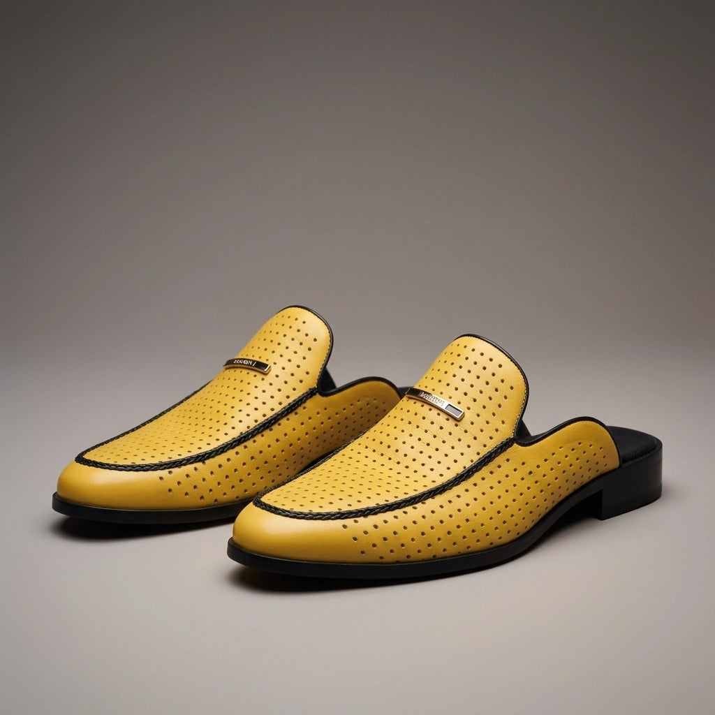 Bastian Leather Mule