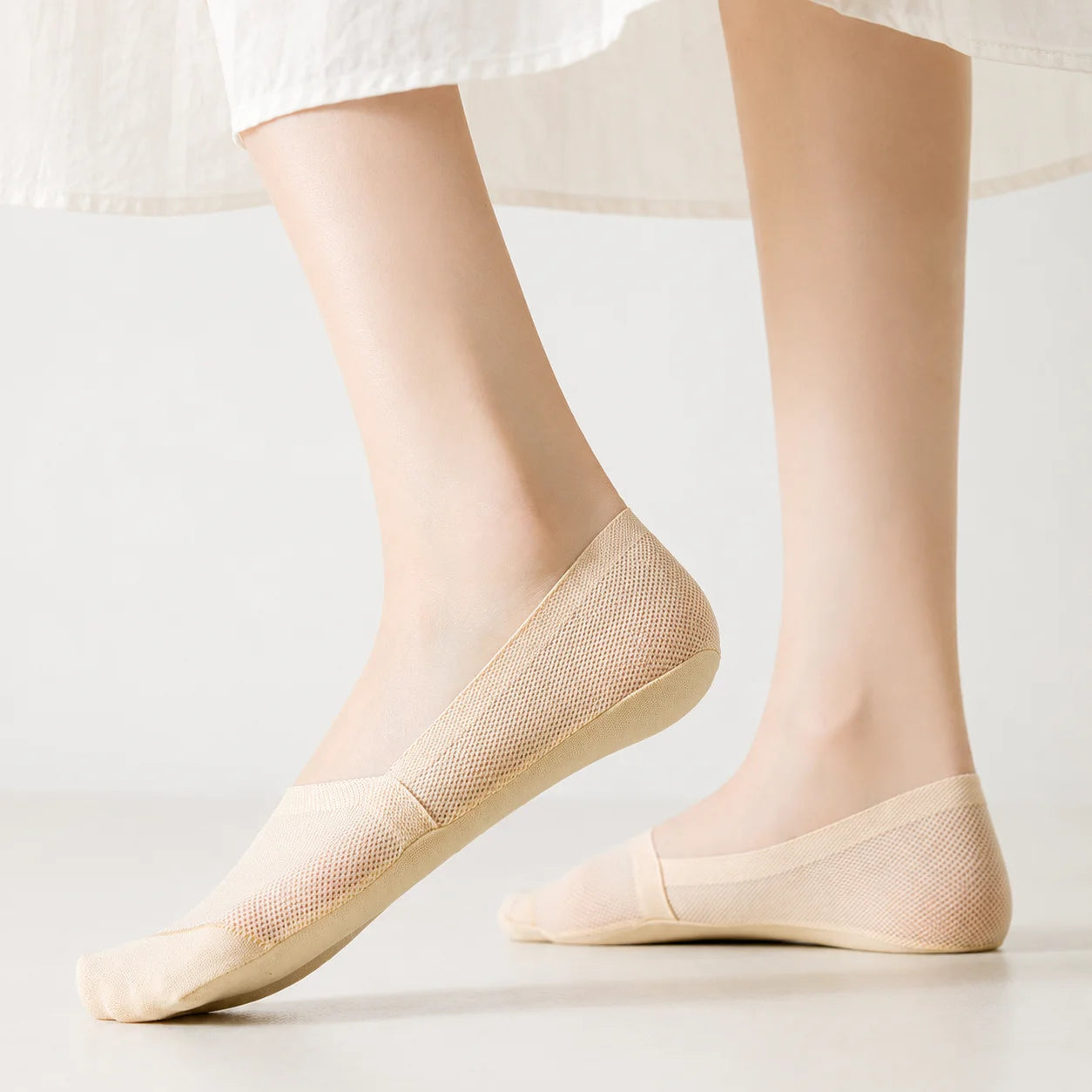 Brielle - Invisible Breathable Reinforced Toe Socks