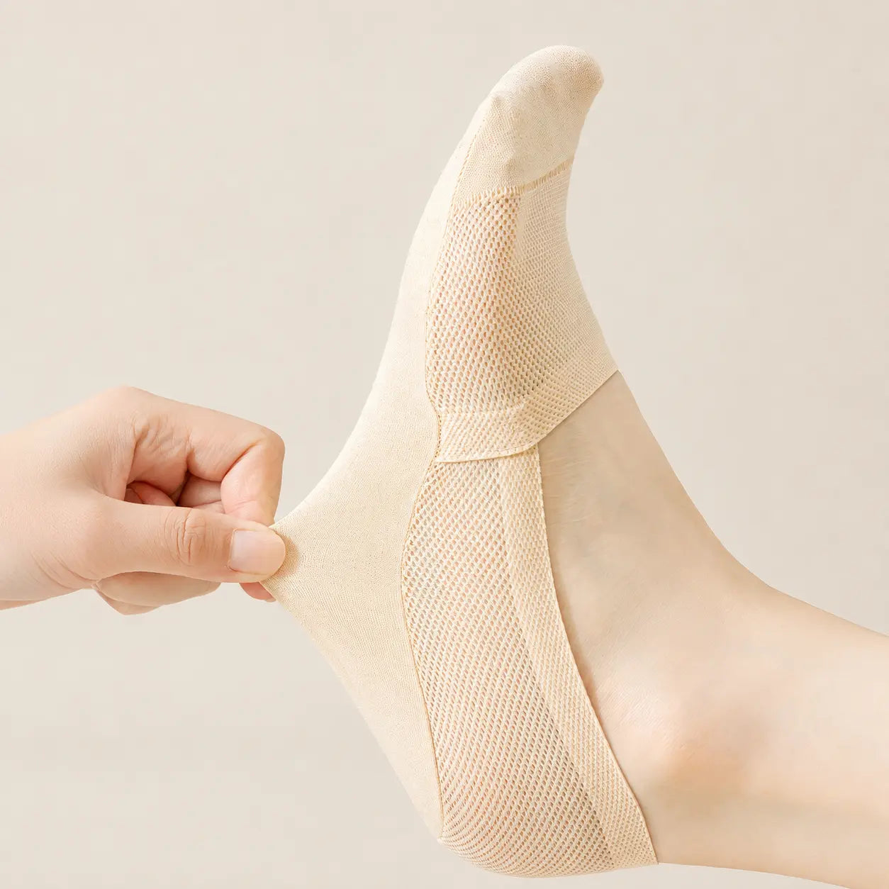 Brielle - Invisible Breathable Reinforced Toe Socks