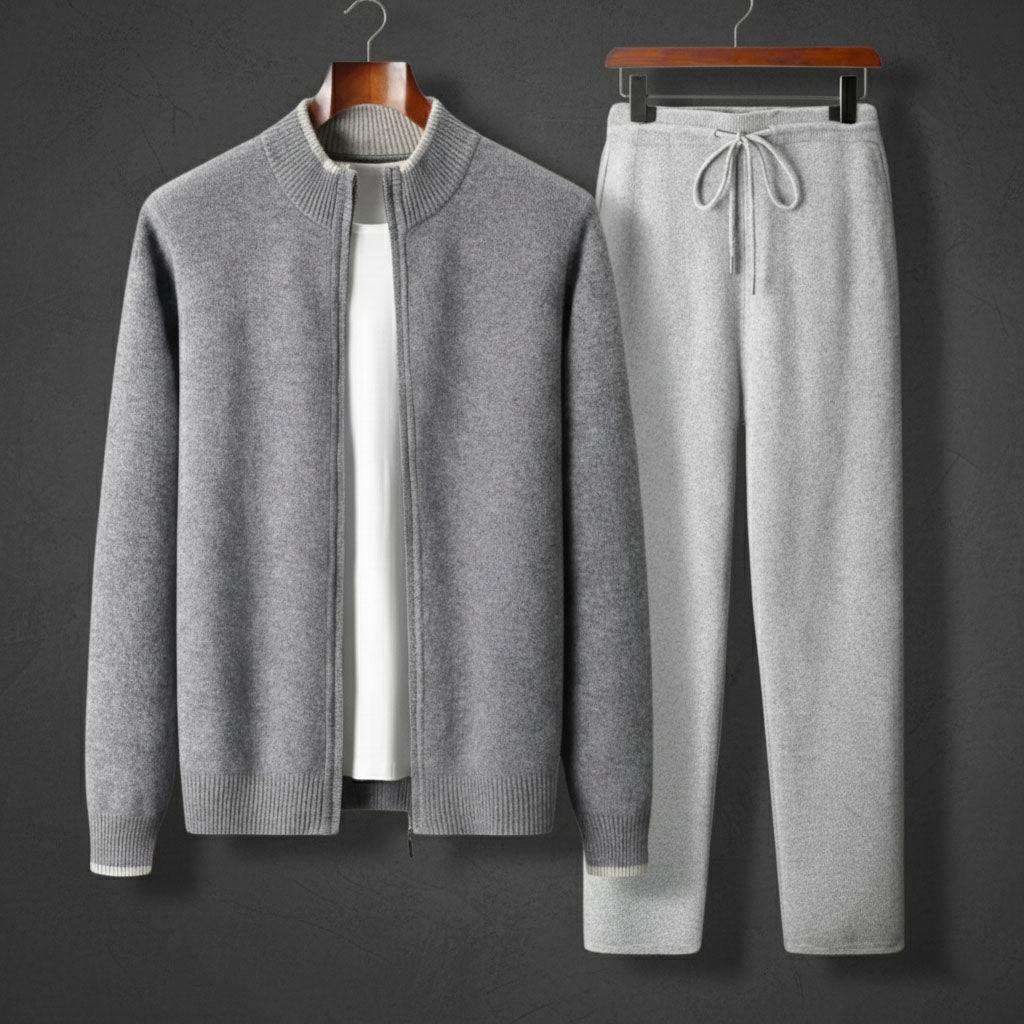 Riku Cashmere Zip Tracksuit