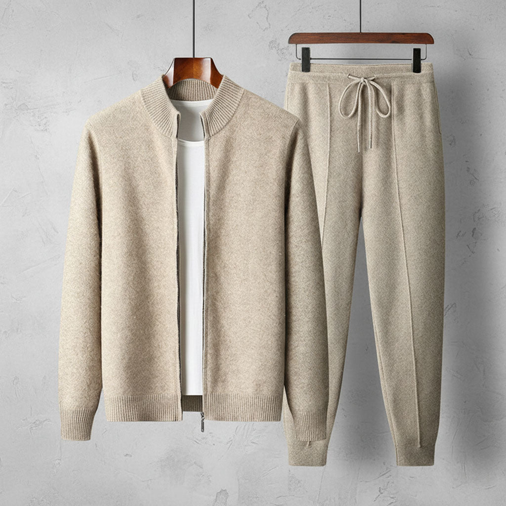 Donovan Cashmere Zip Tracksuit