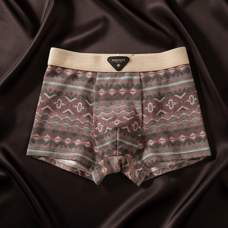 Porter Retro Cotton Boxer Briefs