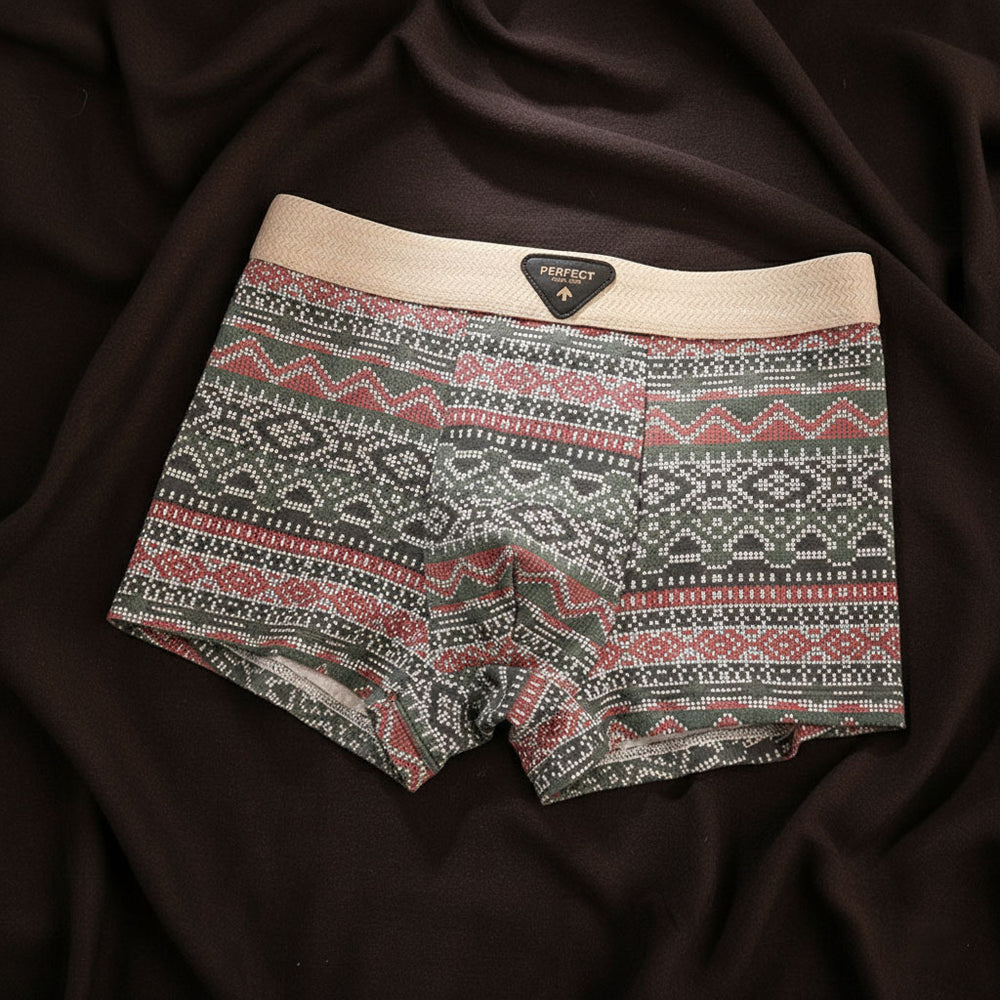 Porter Retro Cotton Boxer Briefs