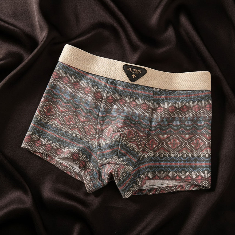 Porter Retro Cotton Boxer Briefs