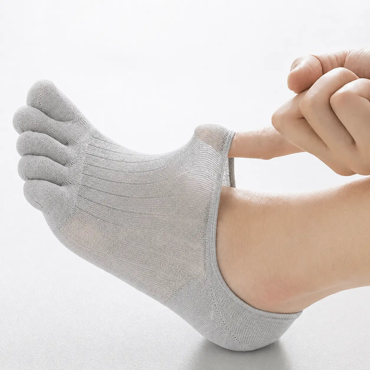 Invisible Breathable Anti-Slip Toe Socks