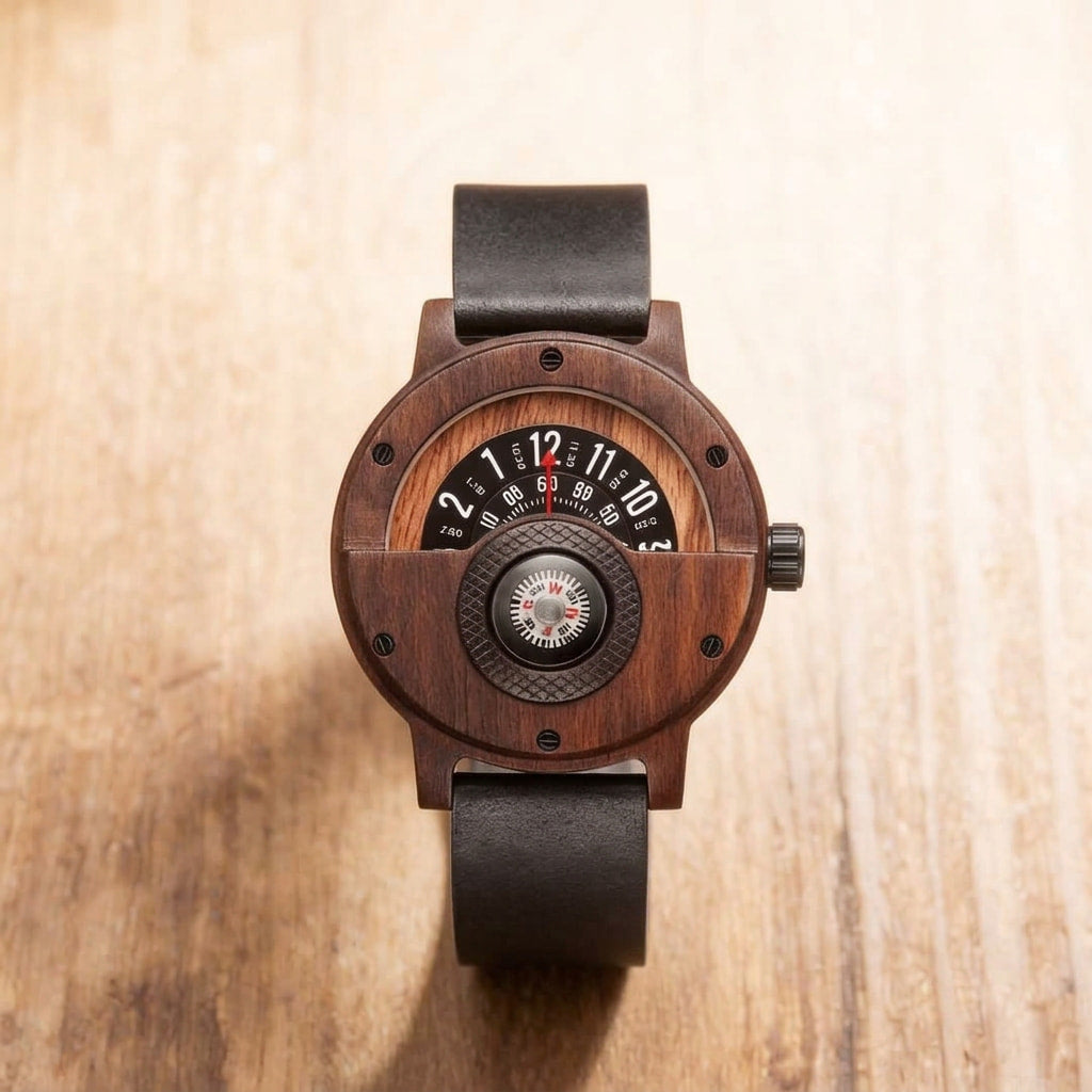 Boreal Walnut Wood Watch