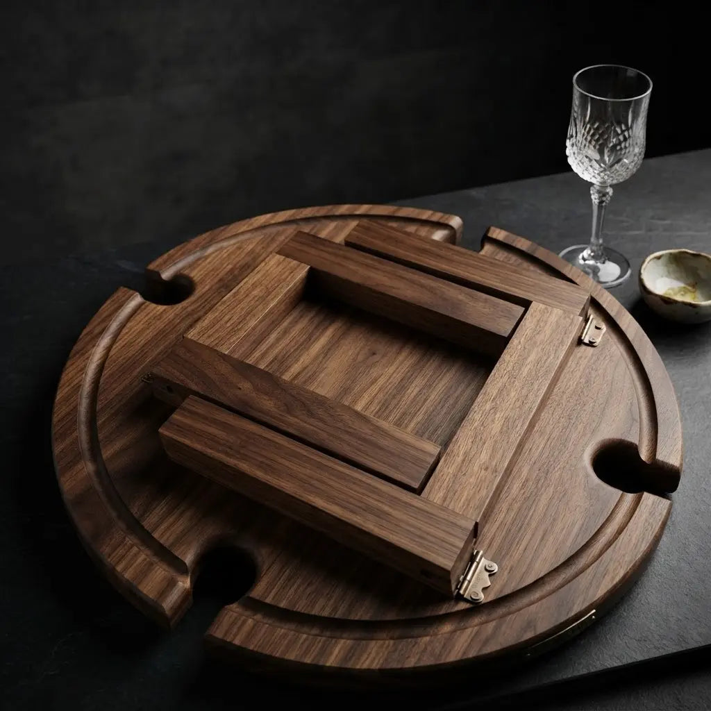 Nordic Sommelier Portable Wooden Table
