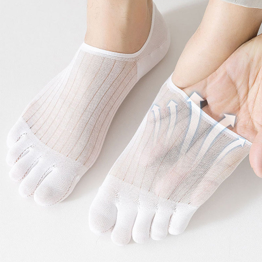 Invisible Breathable Anti-Slip Toe Socks