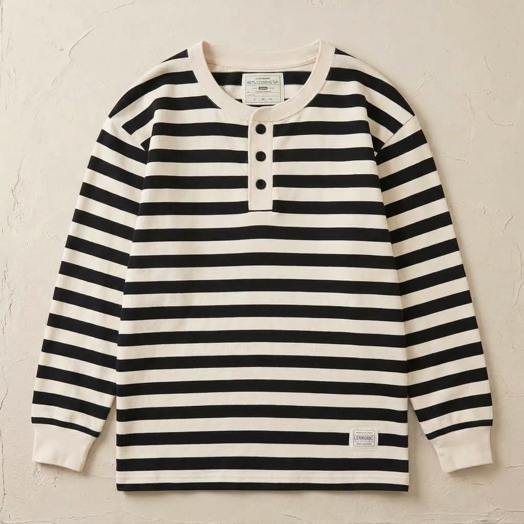 Maritime Cotton Long Sleeve Shirt