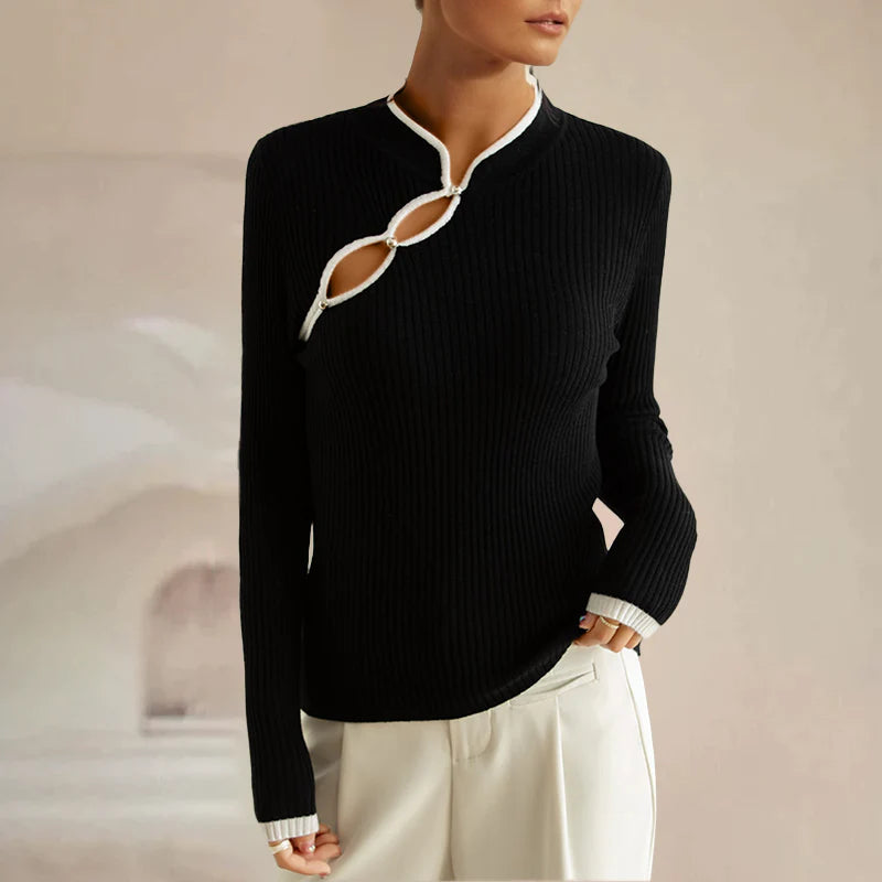 Élodie de Perle Merino Wool Sweater