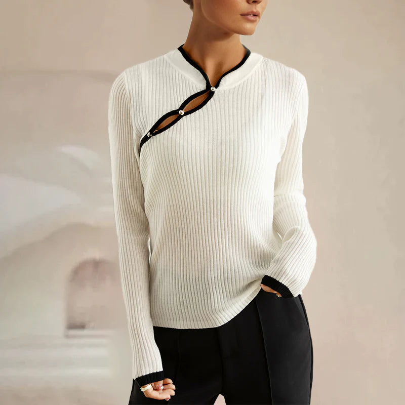 Élodie de Perle Merino Wool Sweater