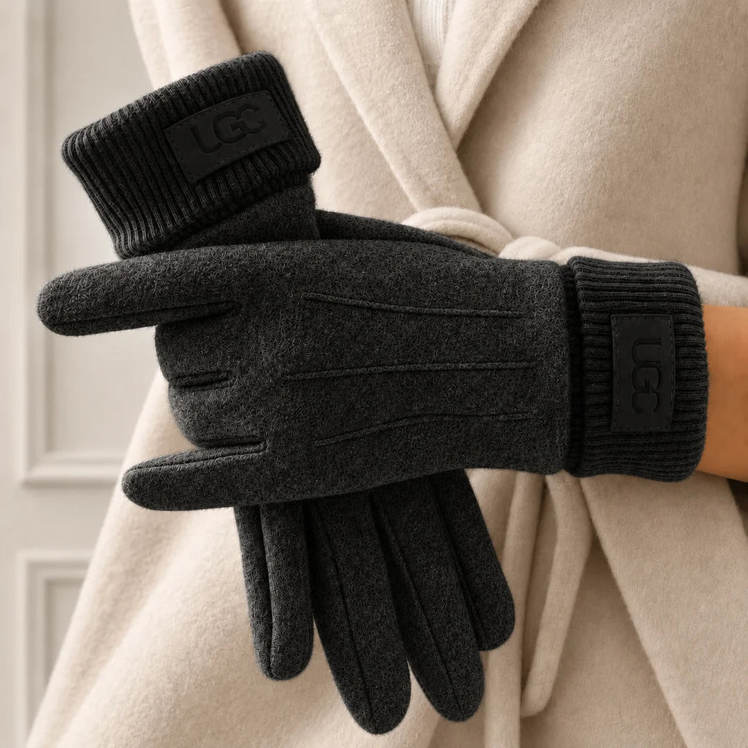 Cashmere-Wool Touchscreen Gloves