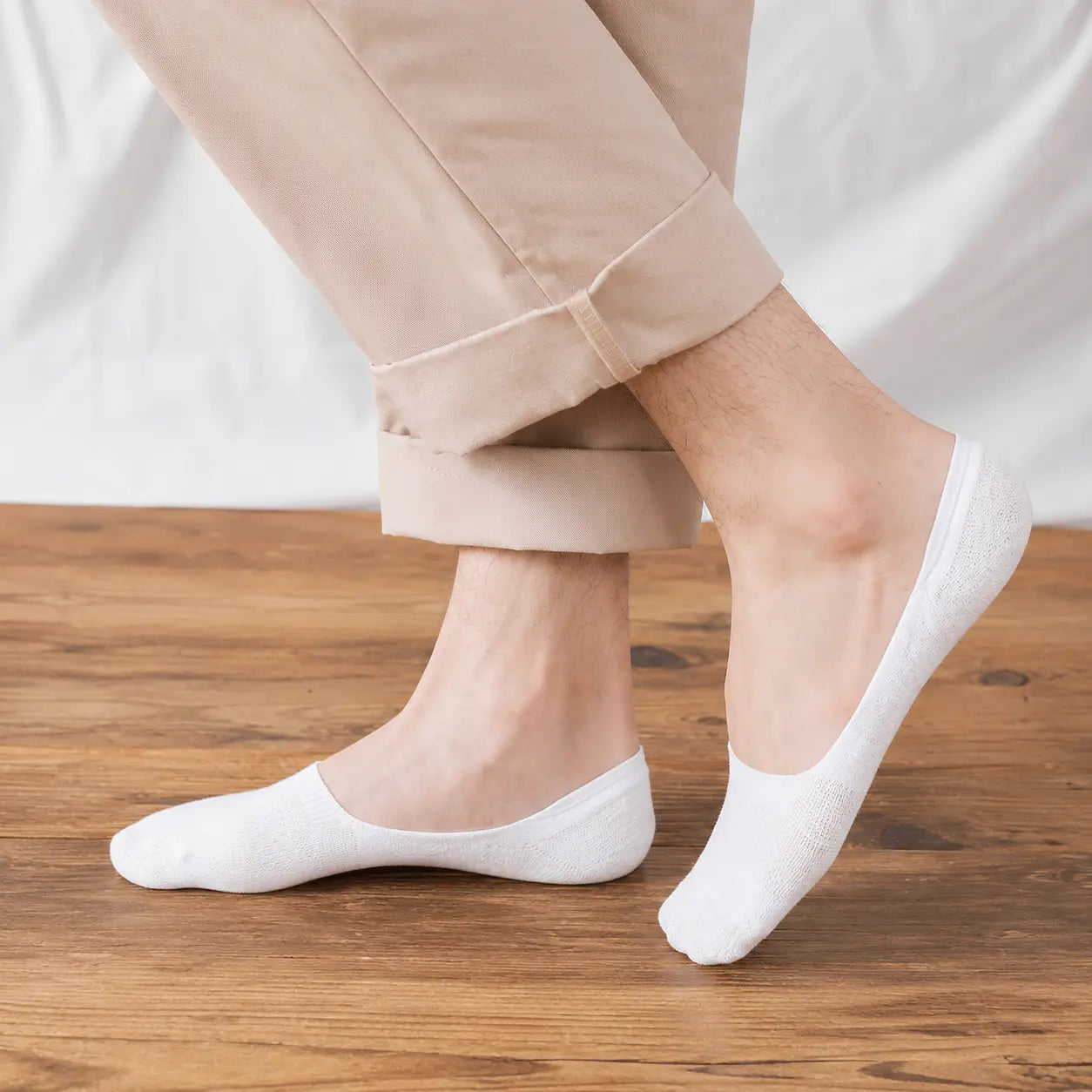 Breathable Low Cut Cotton No-Slip Socks