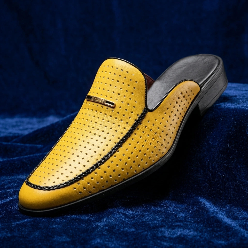 Bastian Leather Mule